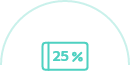 Get 25% off the usual price of all products